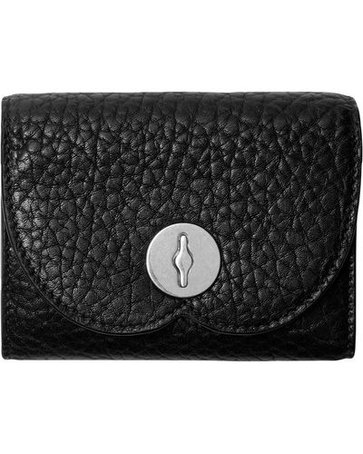 Burberry Leather Chess Wallet - Black