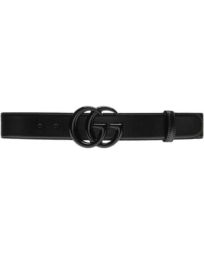 Gucci Double G Marmont Belt - Black