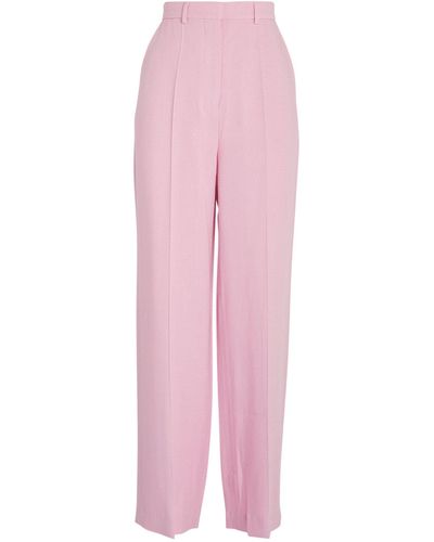 Nanushka Zoelle Tailored Trousers - Pink