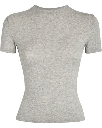 Skims Short-sleeve T-shirt - Gray