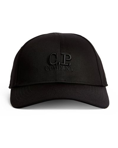 C.P. Company Logo Baseball Cap - Black
