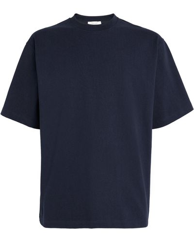 The Row Cotton Steven T-shirt - Blue