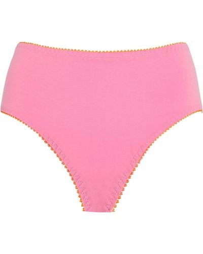 Dora Larsen Millie High-waist Briefs - Pink