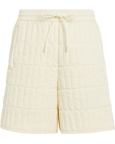 Mackage Quilted Shorts - Natural