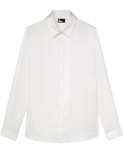 The Kooples Silk Shirt - White