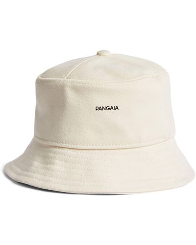 PANGAIA Cotton-hemp Bucket Hat - Natural