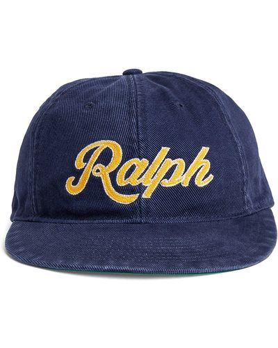 Polo Ralph Lauren Embroidered Logo Baseball Cap - Blue