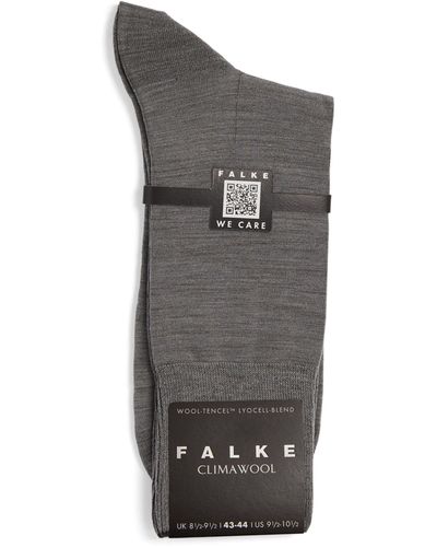 FALKE Invisible Climawool Socks - Grey