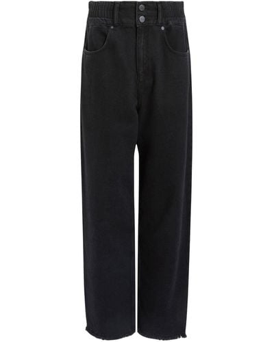 AllSaints Hailey Frayed Jeans - Black