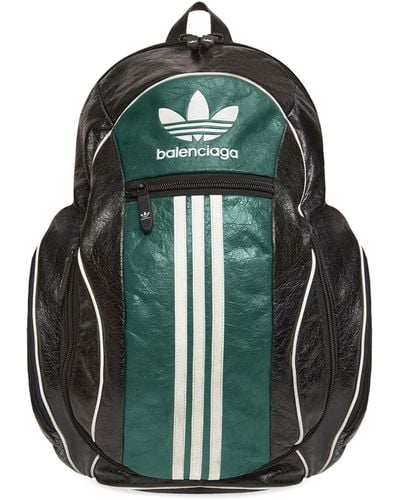Balenciaga X Adidas Logo Backpack - Green