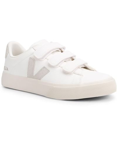 Veja Leather V-10 Sneakers - White