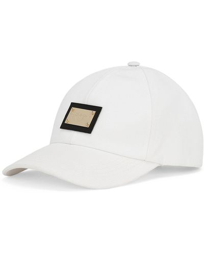 Dolce & Gabbana Logo Baseball Cap - White