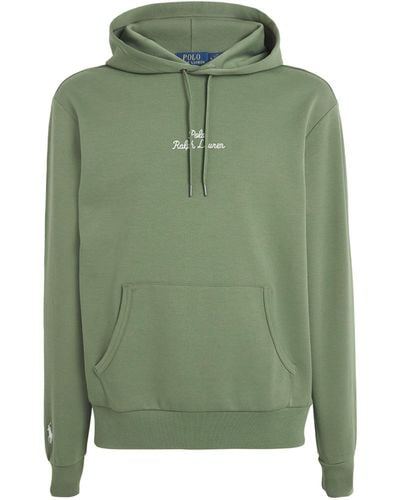 Polo Ralph Lauren Embroidered-logo Hoodie - Green