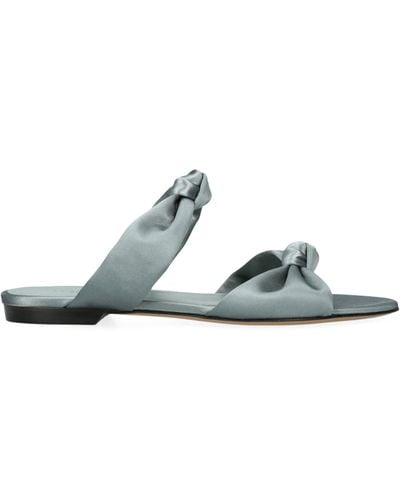 Le Monde Beryl Knotted Flat Sandals - White