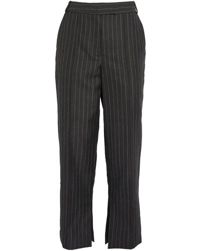 Jonathan Simkhai Cropped Vera Tailored Pants - Black