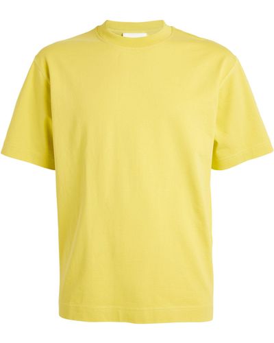 Closed Cotton Logo T-shirt - Yellow