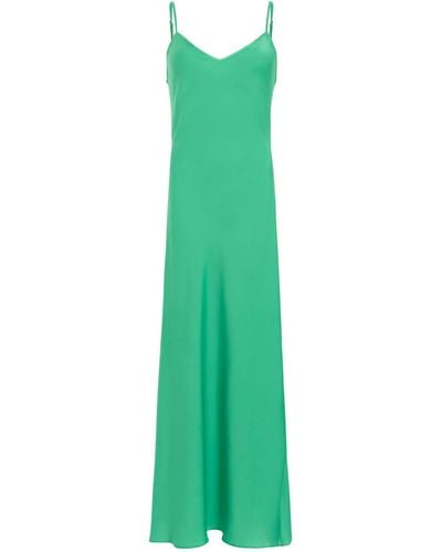 AllSaints Bryony Slip Dress - Green