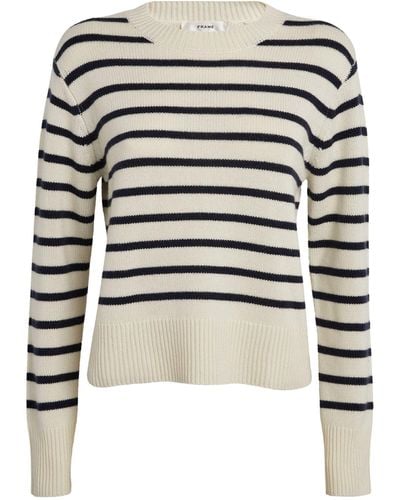FRAME Cashmere Striped Sweater - Multicolour