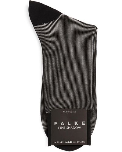 FALKE Fine Shadow Socks - Grey
