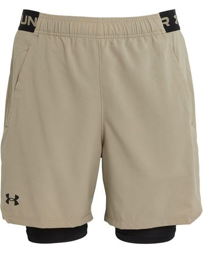 Under Armour Vanish 2-in-1 Shorts - Natural