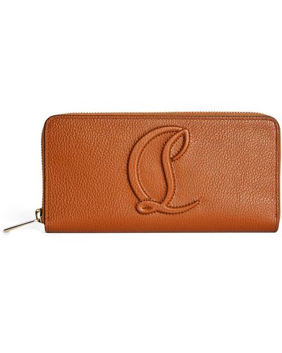 Brown Christian Louboutin Wallets and cardholders for Women | Lyst