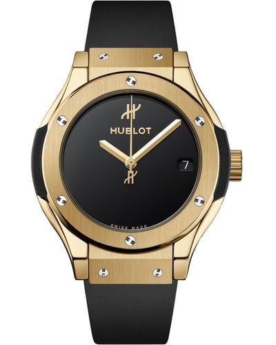 Hublot Yellow Gold Classic Fusion Watch 33mm - Metallic