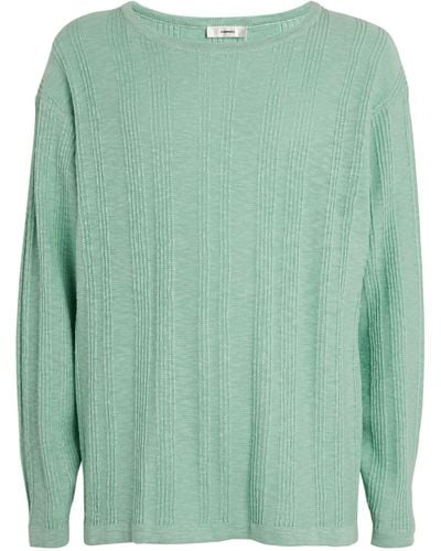 Commas Round-neck Sweater - Green
