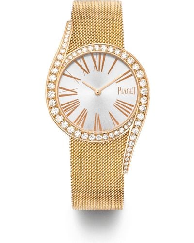 Piaget Rose Gold And Diamond Limelight Gala Watch 32mm - Metallic