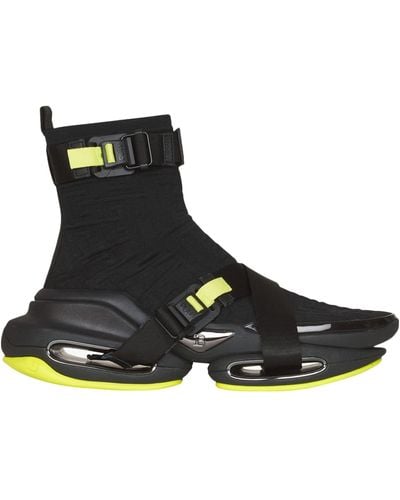 Balmain B-bold Sock Sneakers - Black