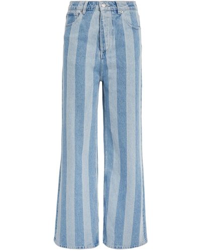 Nanushka Josine Wide-leg Jeans - Blue