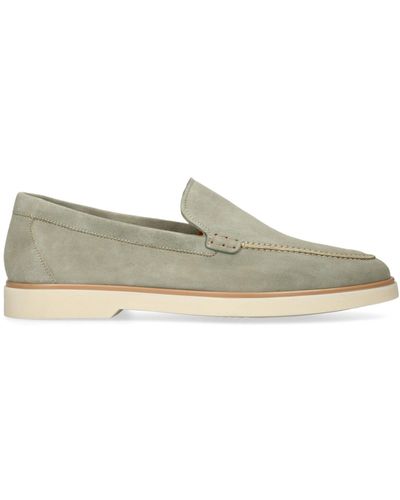 Magnanni Suede Altea Loafers - Green