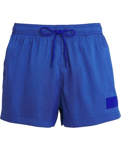 Calvin Klein Ripstop Swim Shorts - Blue