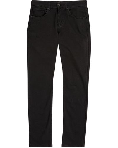 7 For All Mankind Slimmy Luxe Performance Jeans - Black