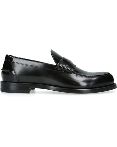 Givenchy Leather Mr. G Loafers - Black