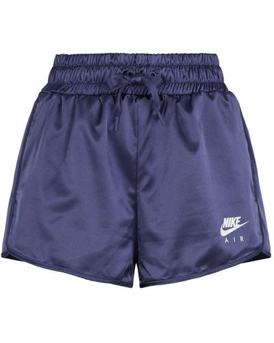 Nike Air Satin Shorts - Purple