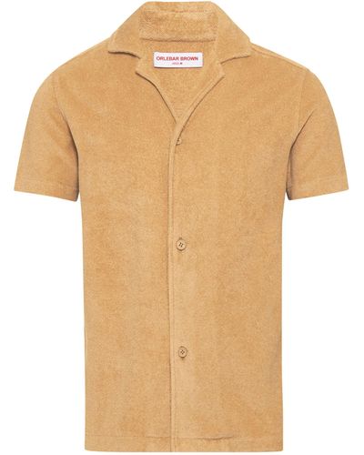 Orlebar Brown Cotton Howell Shirt - Natural