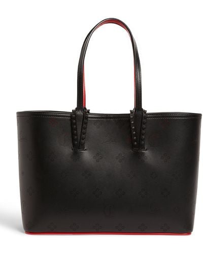 Christian Louboutin Cabata Small Leather Tote Bag - Red