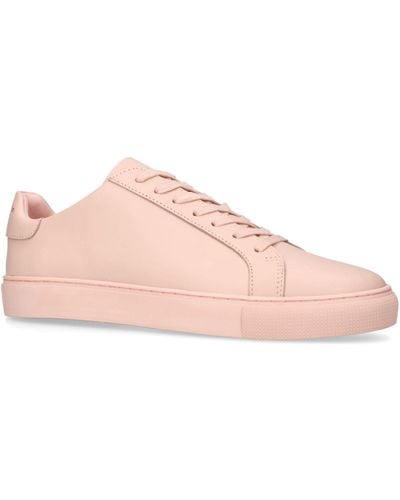 Kurt Geiger Leather Lennon Sneakers - Pink