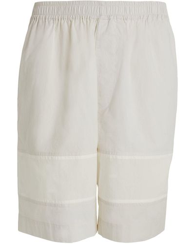 Craig Green Cotton Barrel Shorts - White