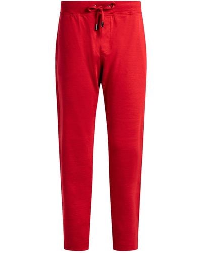 Isaia Drawstring Sweatpants - Red