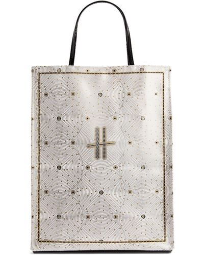 Harrods Medium Mosaic Floor Shopper Bag - Multicolour