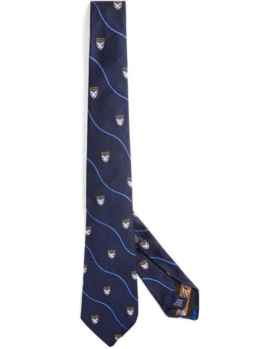 Polo Ralph Lauren Silk Crest Tie - Blue
