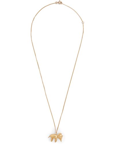 Completedworks Gold-plated Taurus Zodiac Balloon Necklace - Metallic
