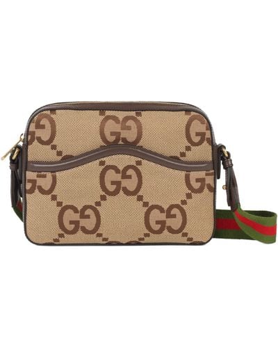 Gucci Original Gg Canvas Messenger Bag - Brown