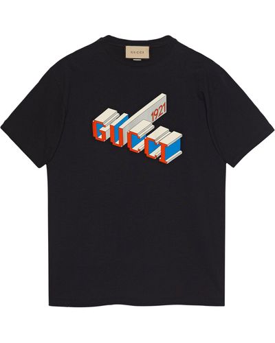 Gucci Cotton Jersey T-shirt - Black