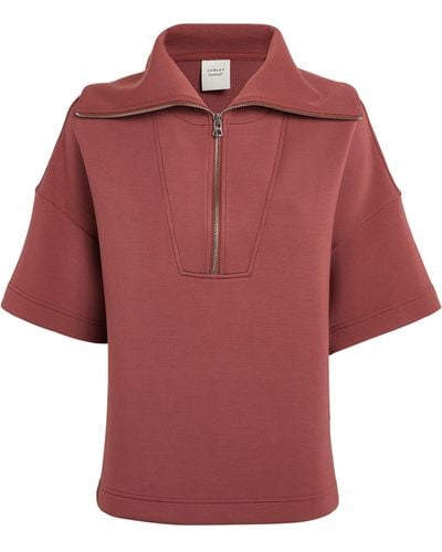 Varley Willow Half-zip Sweatshirt - Red