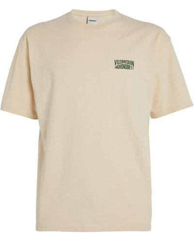 Vilebrequin X Highsnobiety Cotton Logo T-shirt - Natural