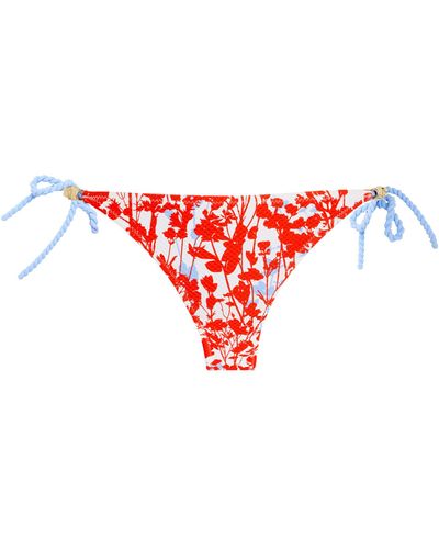 Heidi Klein Reversible Bikini Bottoms - Red