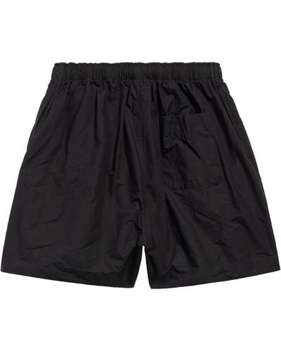 Balenciaga Pyjama-style Shorts - Black