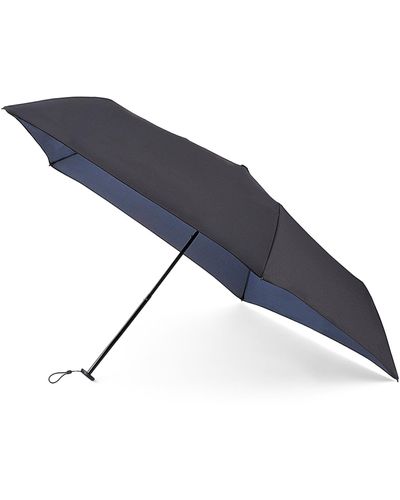 Fulton Compact Telescopic Umbrella - Black